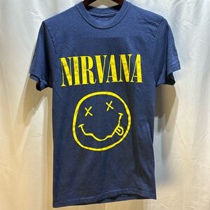 Blue Nirvava tshirt